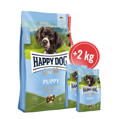 Akce Puppy Lamb & Rice 18 kg + 2 kg 