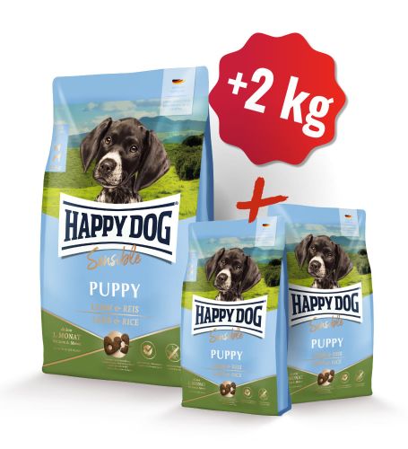 Akce Puppy Lamb & Rice 10 kg + 2 kg